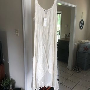 Brand new cream woven boho dress